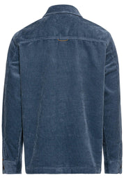 Overshirt in Cord-Optik - 42-Denim Blue - Blau