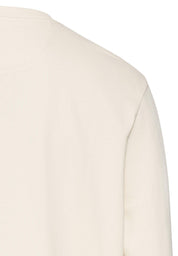 Sweatshirt aus Baumwolle - 04-Creme - Creme