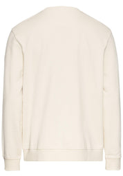 Sweatshirt aus Baumwolle - 04-Creme - Creme