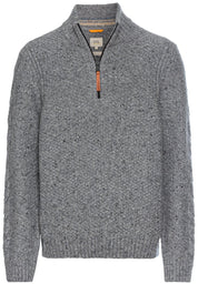 Pullover aus Woll-Mix - 08-Rock Grey - Grau