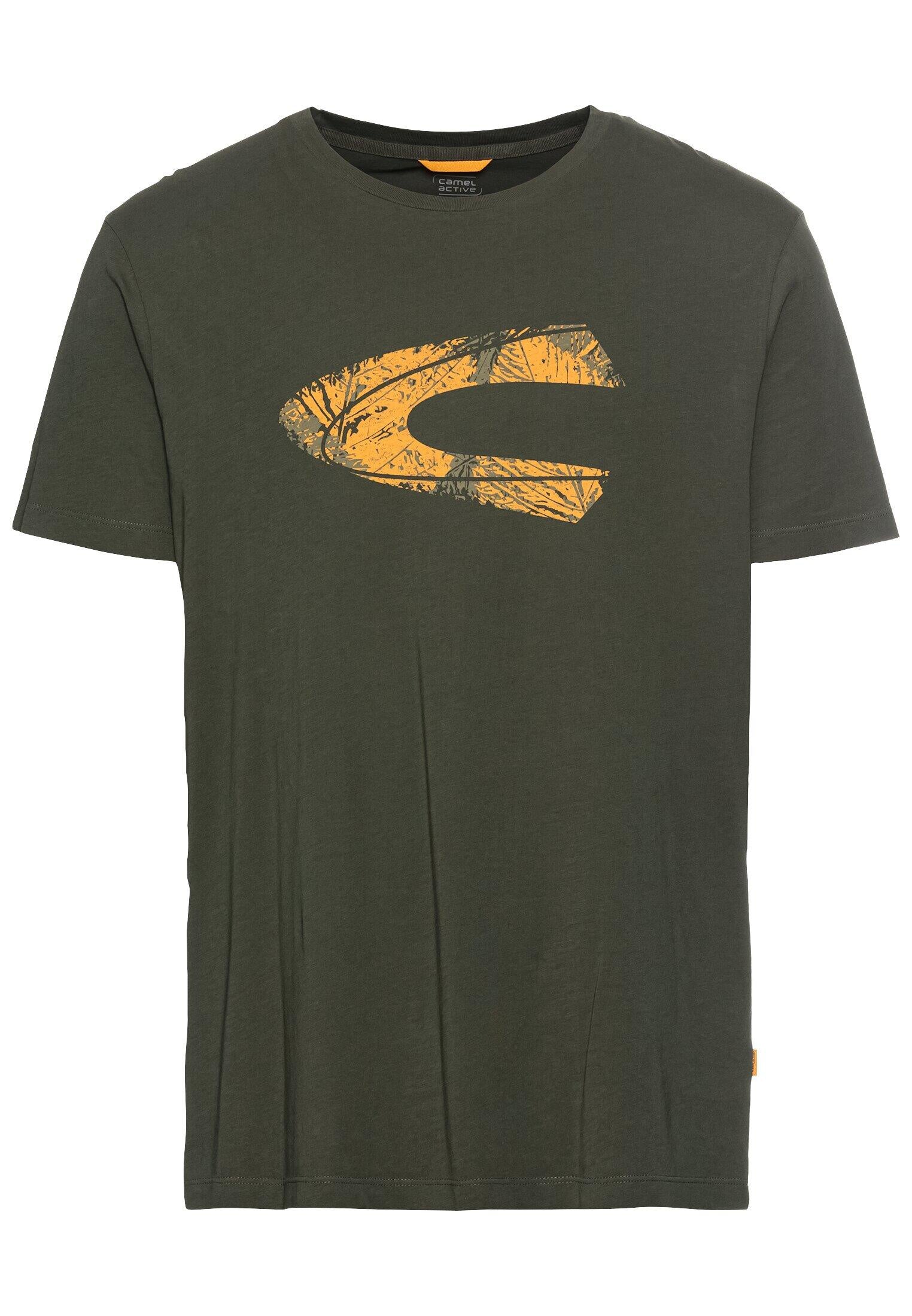 T-Shirt aus Baumwolle - 91-Leaf Green - Grün