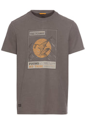 Heavy Cotton T-Shirt - 08-Rock Grey - Khaki