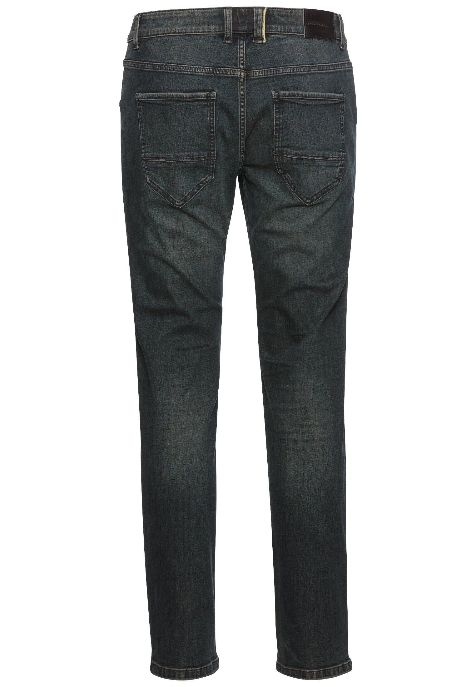 Jeans Slim Fit - 24-Browncast - Blau