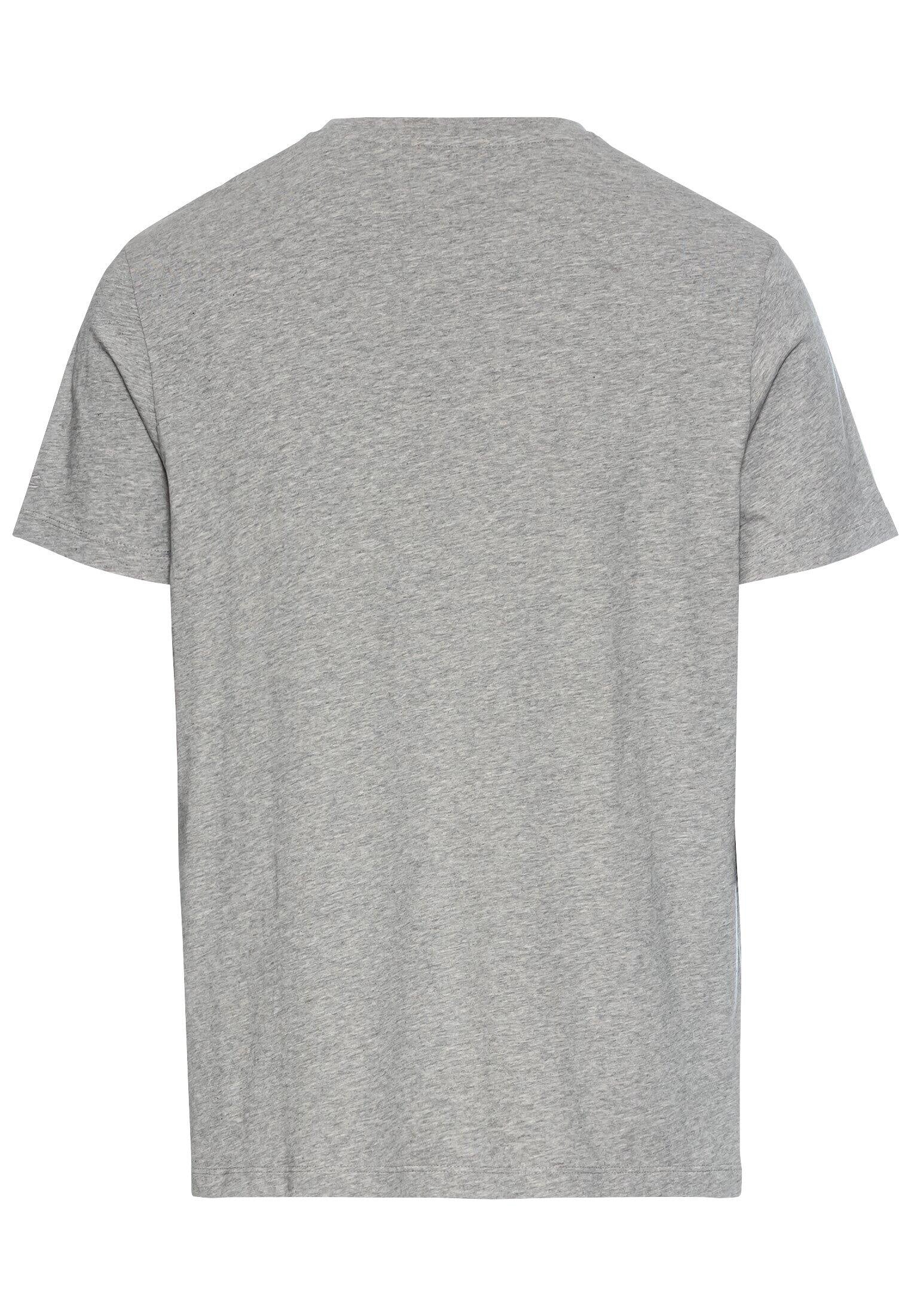 T-Shirt aus Baumwolle - 06-Stone Gray - Grau