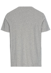 T-Shirt aus Baumwolle - 06-Stone Gray - Grau