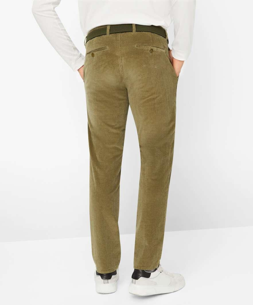 Joggpants Modern Fit in Cord-Optik - 37-SALVIA - Grün