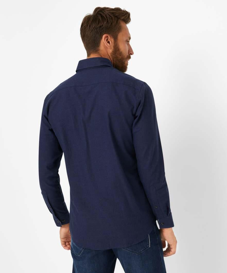 Flanellhemd Modern Fit - 22-dark navy - Blau