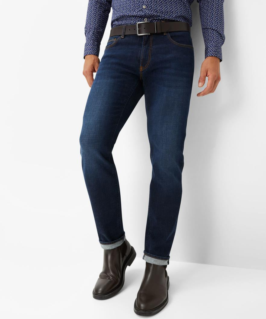 Jeans Modern Fit - 23-DARK BLUE USED - Blau