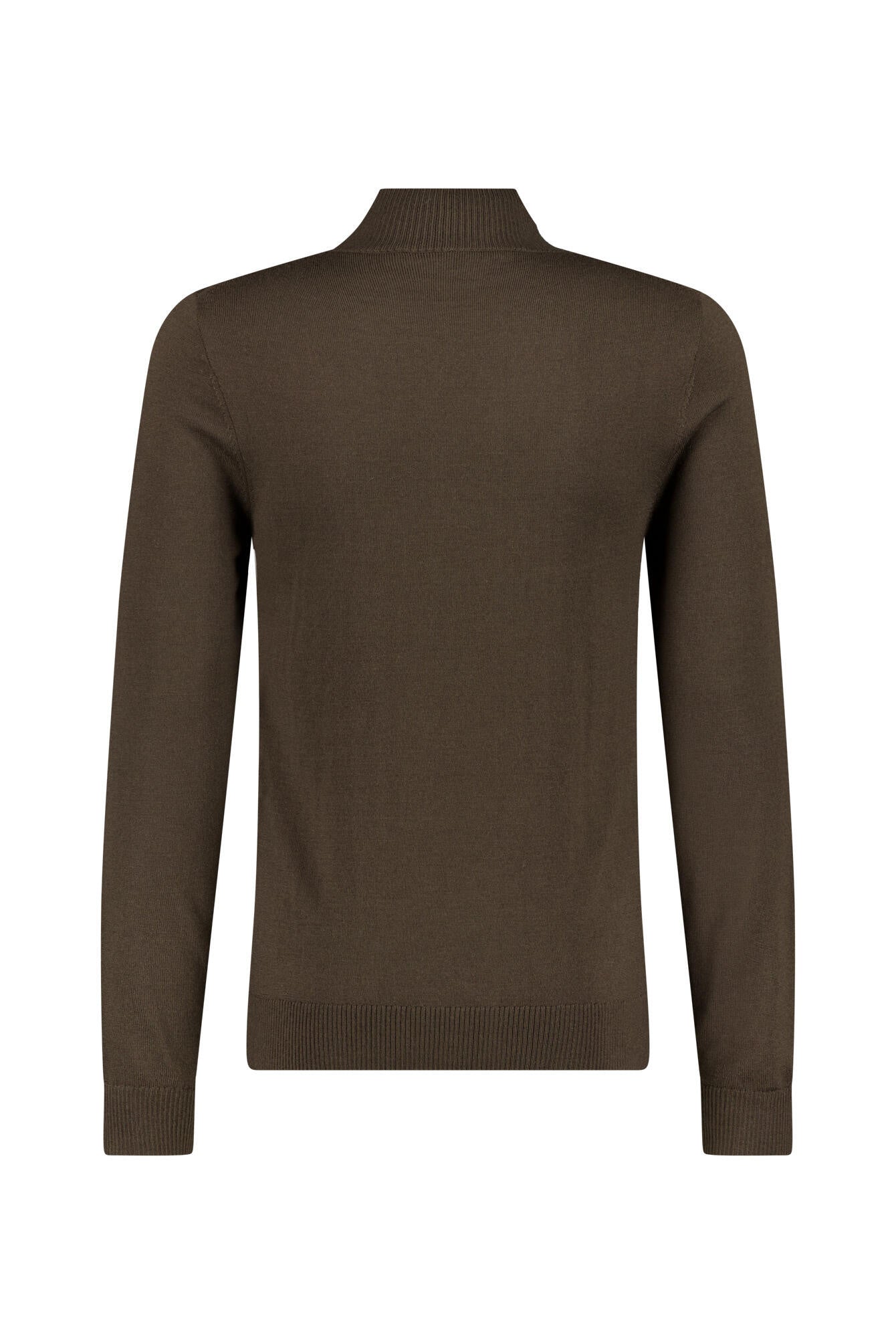 Pullover mit Stehkragen - 1108 - Grün | Khaki