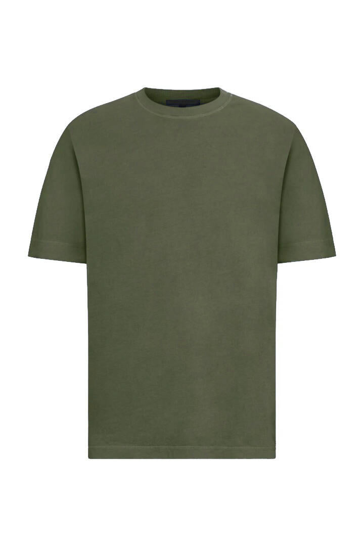 Baumwoll T-Shirt - 2109 - Khaki