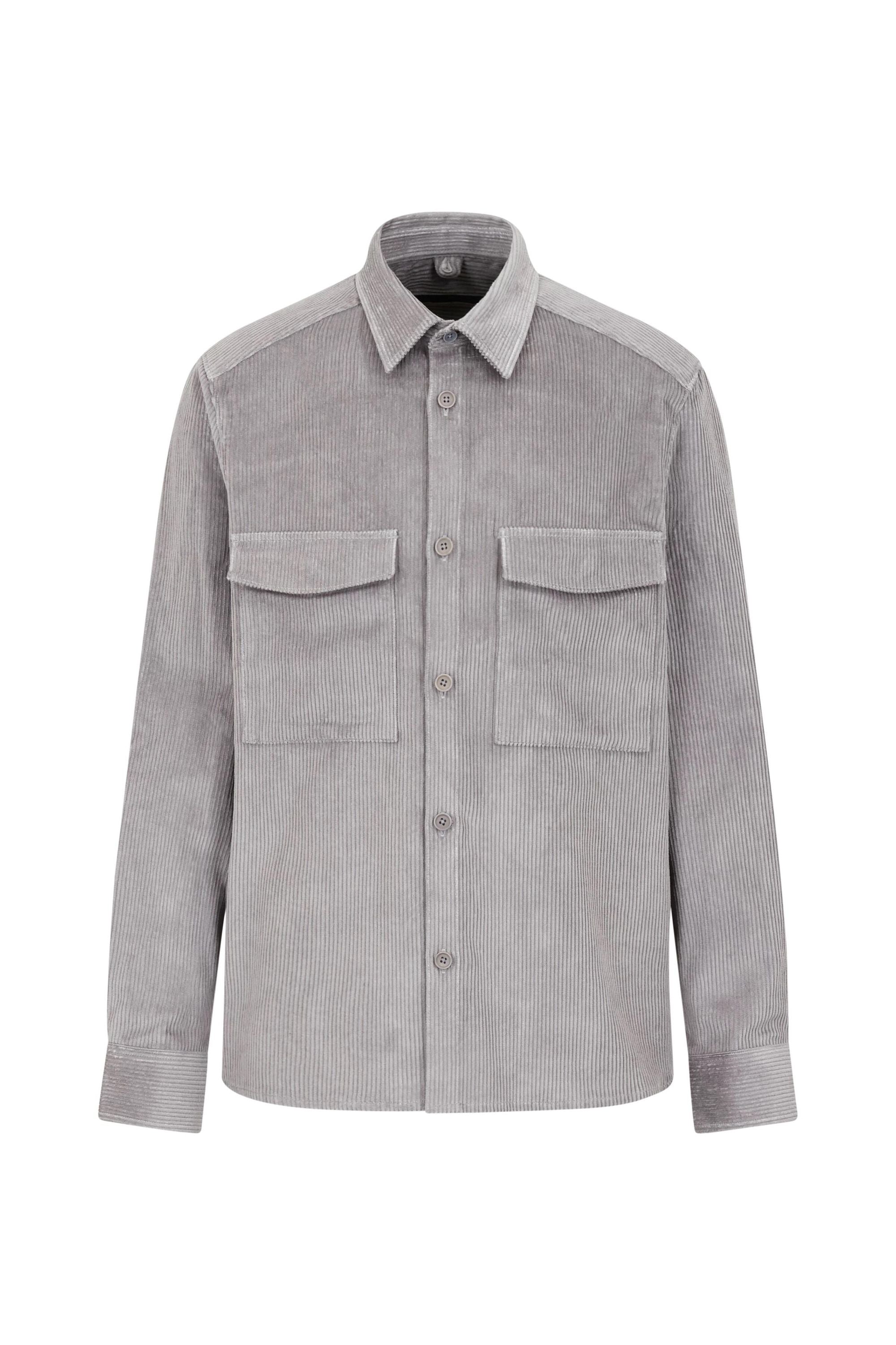 Overshirt - 6402 - Grau