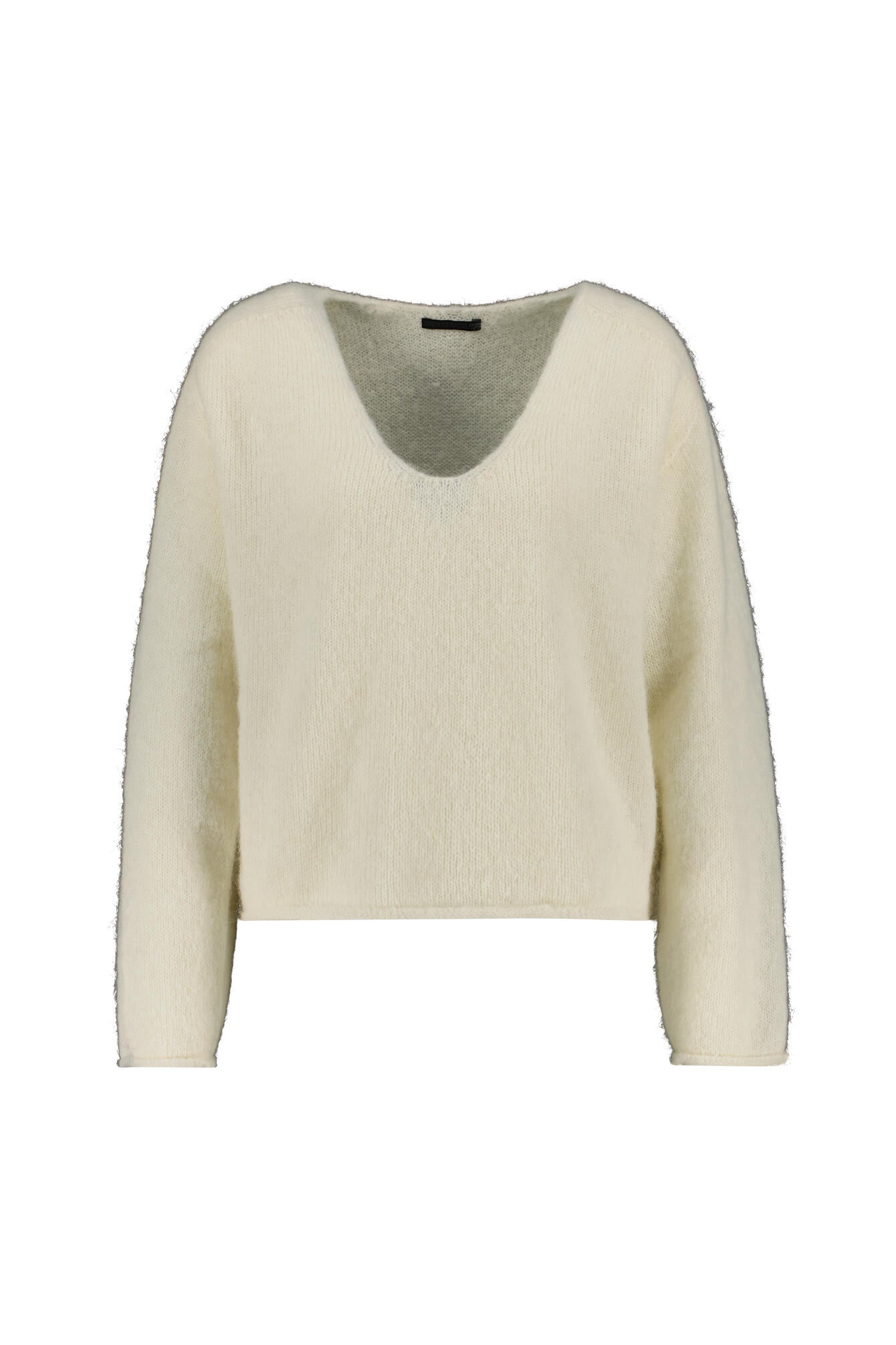 Strickpullover aus Alpaka - 1902 - Creme