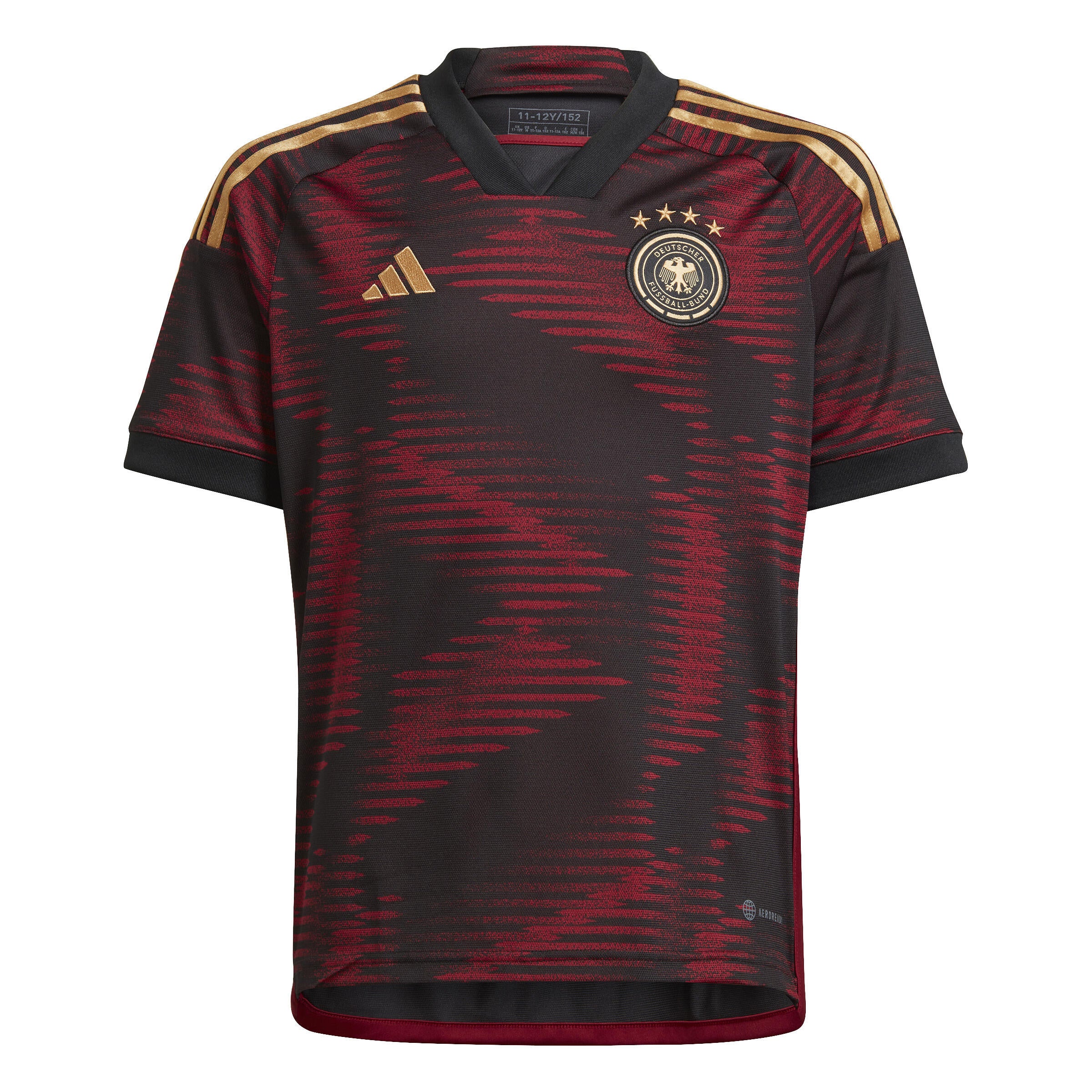 Trikot WM 2022 - BLACK - Schwarz | Rot