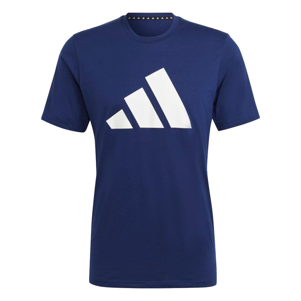 T-Shirt mit Logoprint - DKBLUE/WHITE - Blau