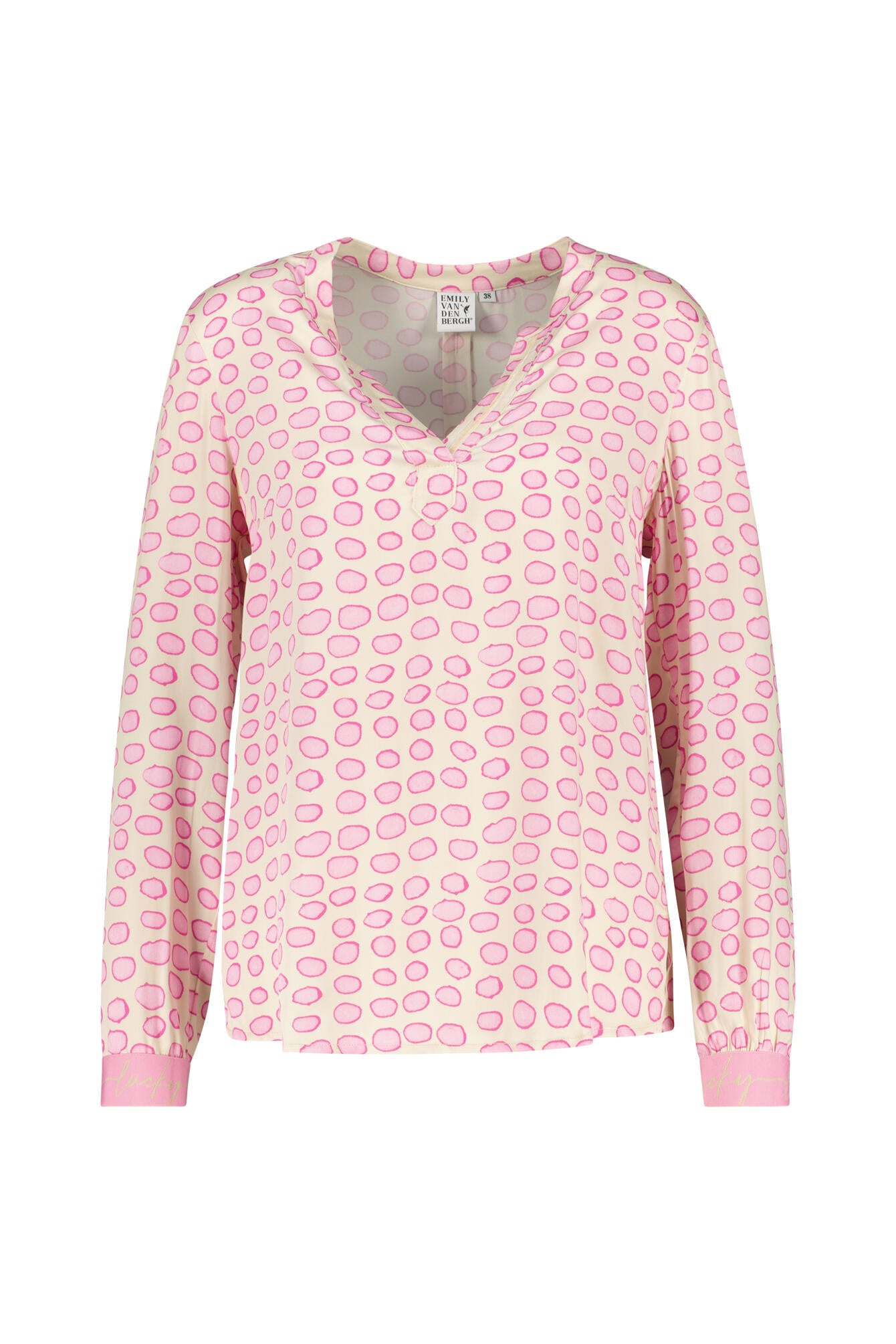 Bluse aus Viskose - 794 - Pink