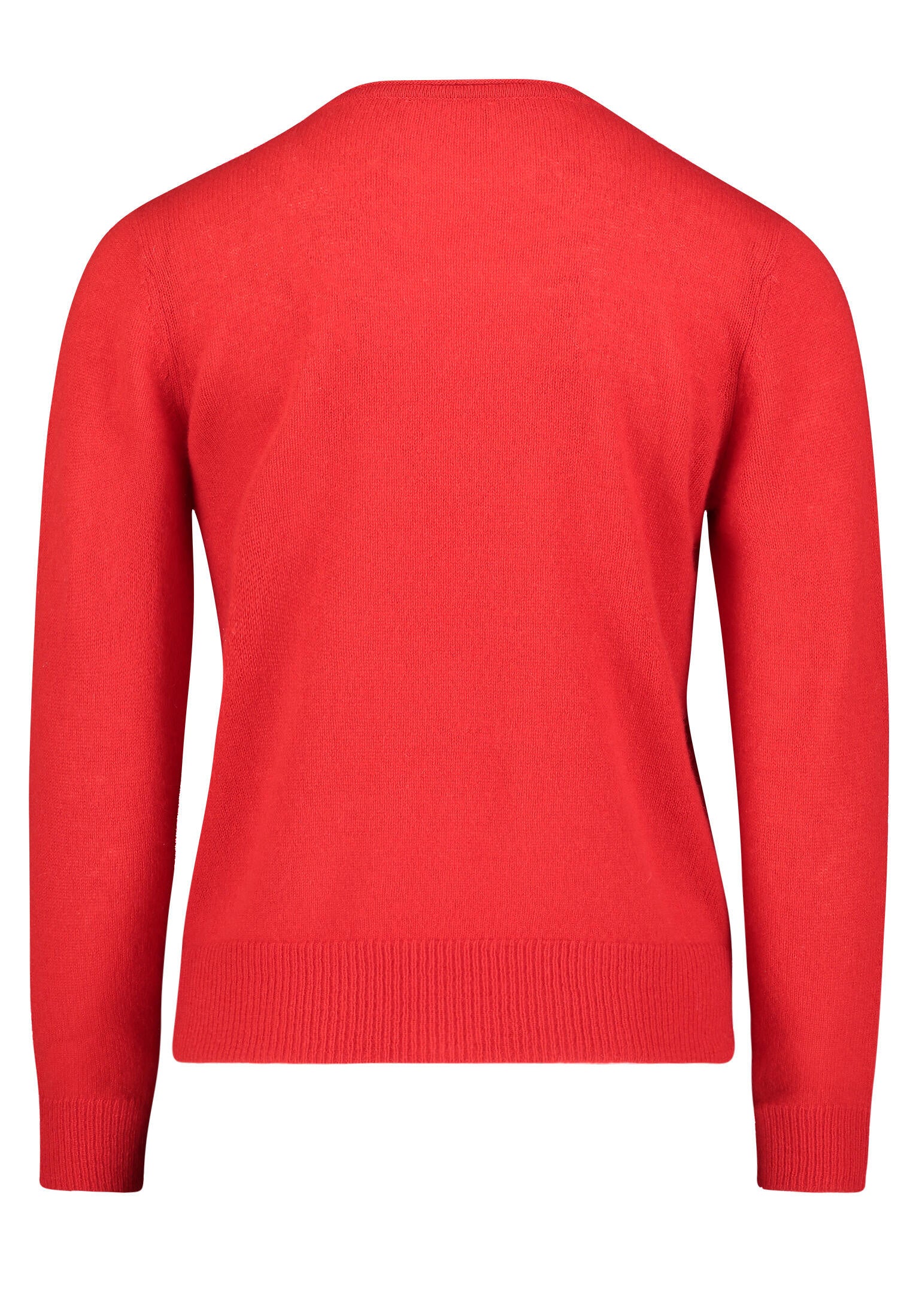 Strickpullover aus Kaschmir - 4635-Red Scarlet - Rot