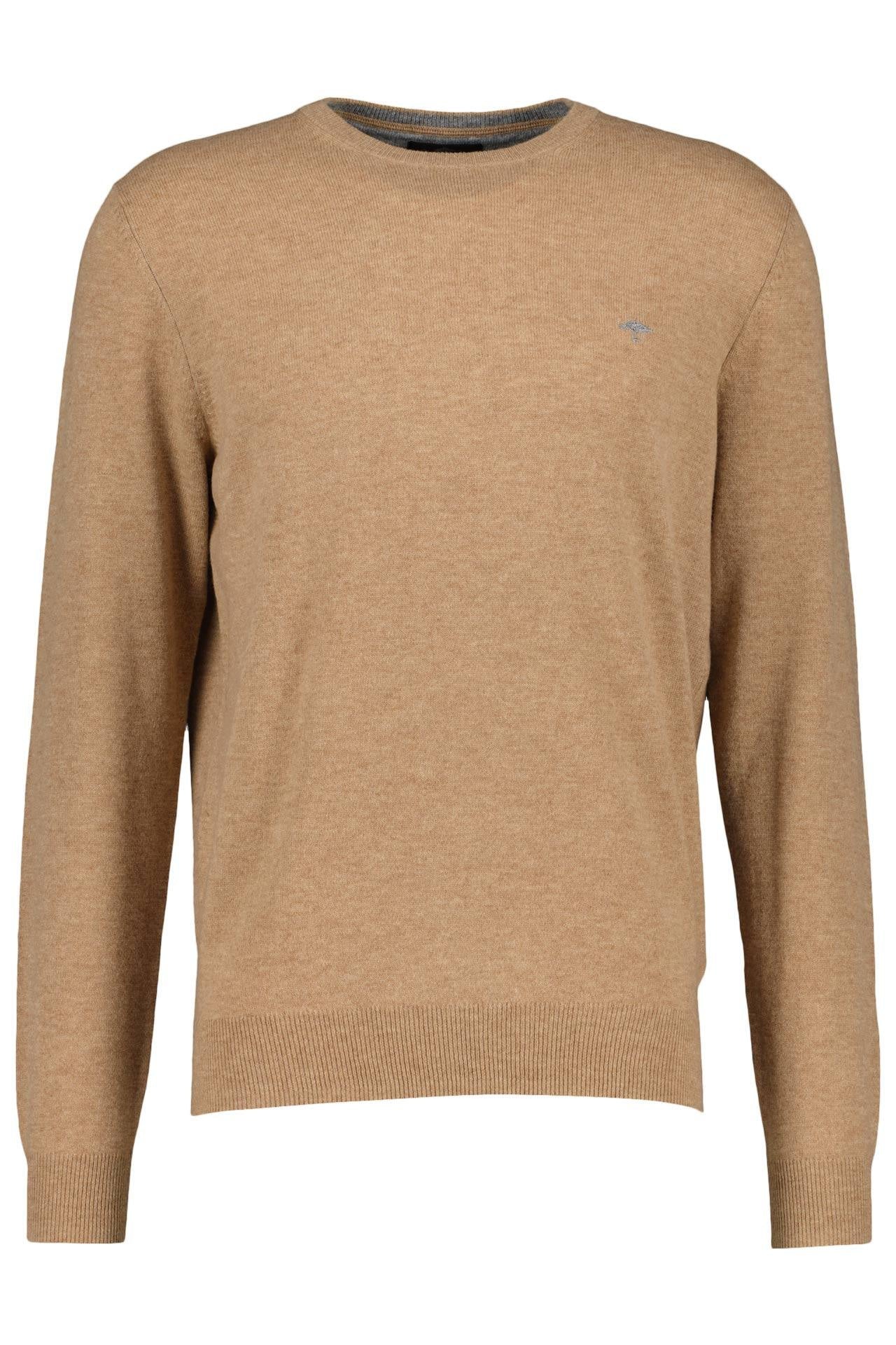 Feiner Strickpullover - 843-Camel - Beige