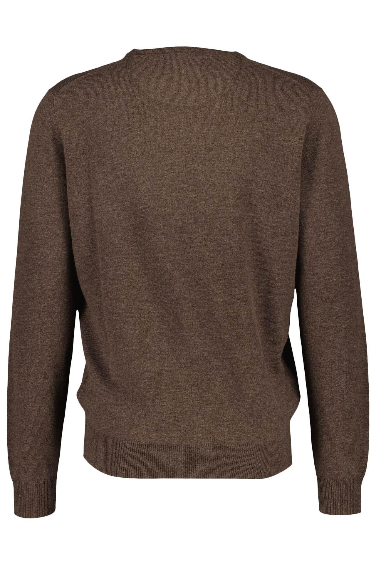 Feiner Strickpullover - 810-Coffee - Braun