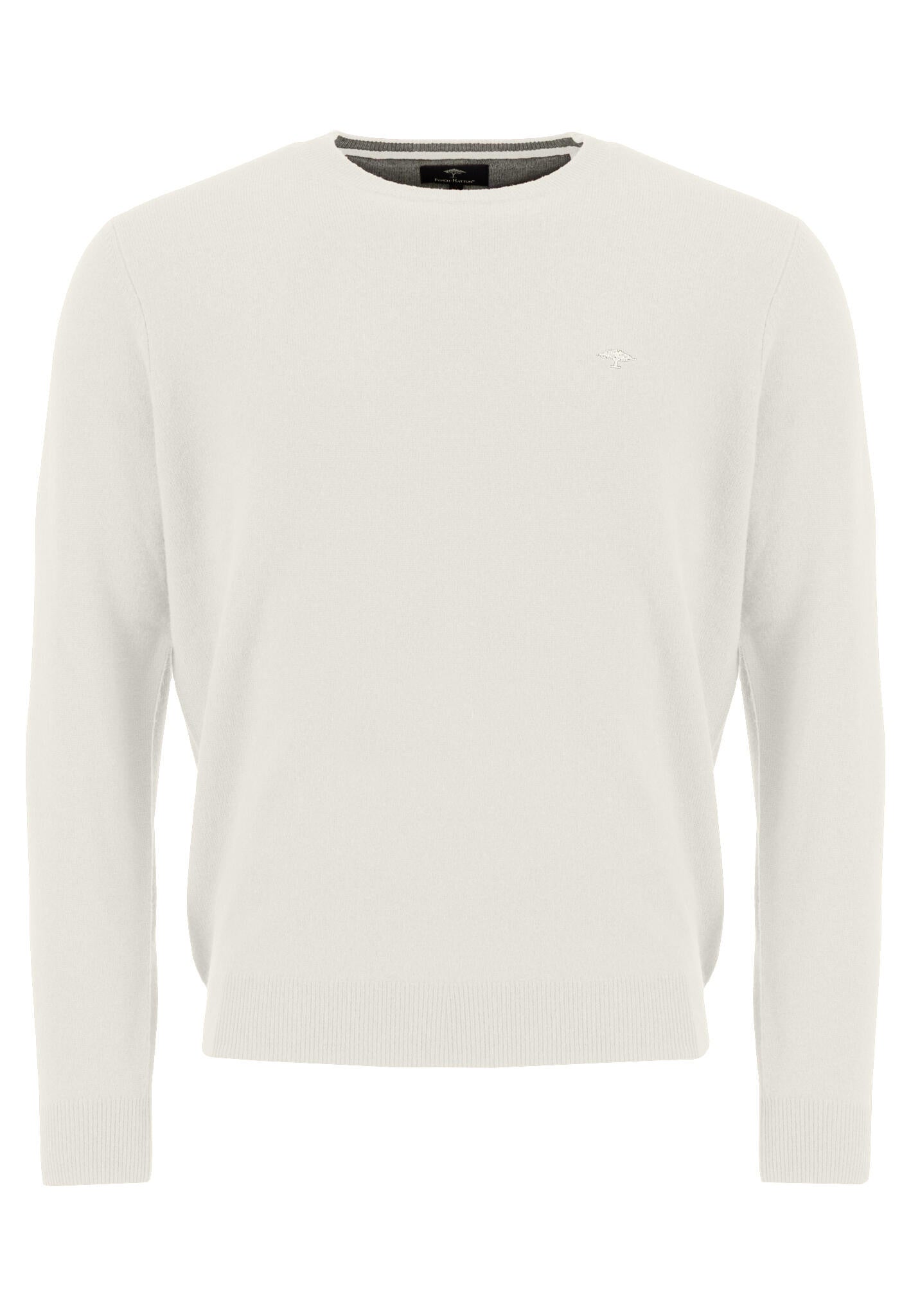 Feiner Strickpullover - 823-Offwhite - Weiß | Creme