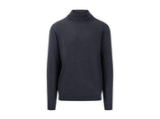 Rollkragenpullover aus Kaschmir - 690-navy - Blau