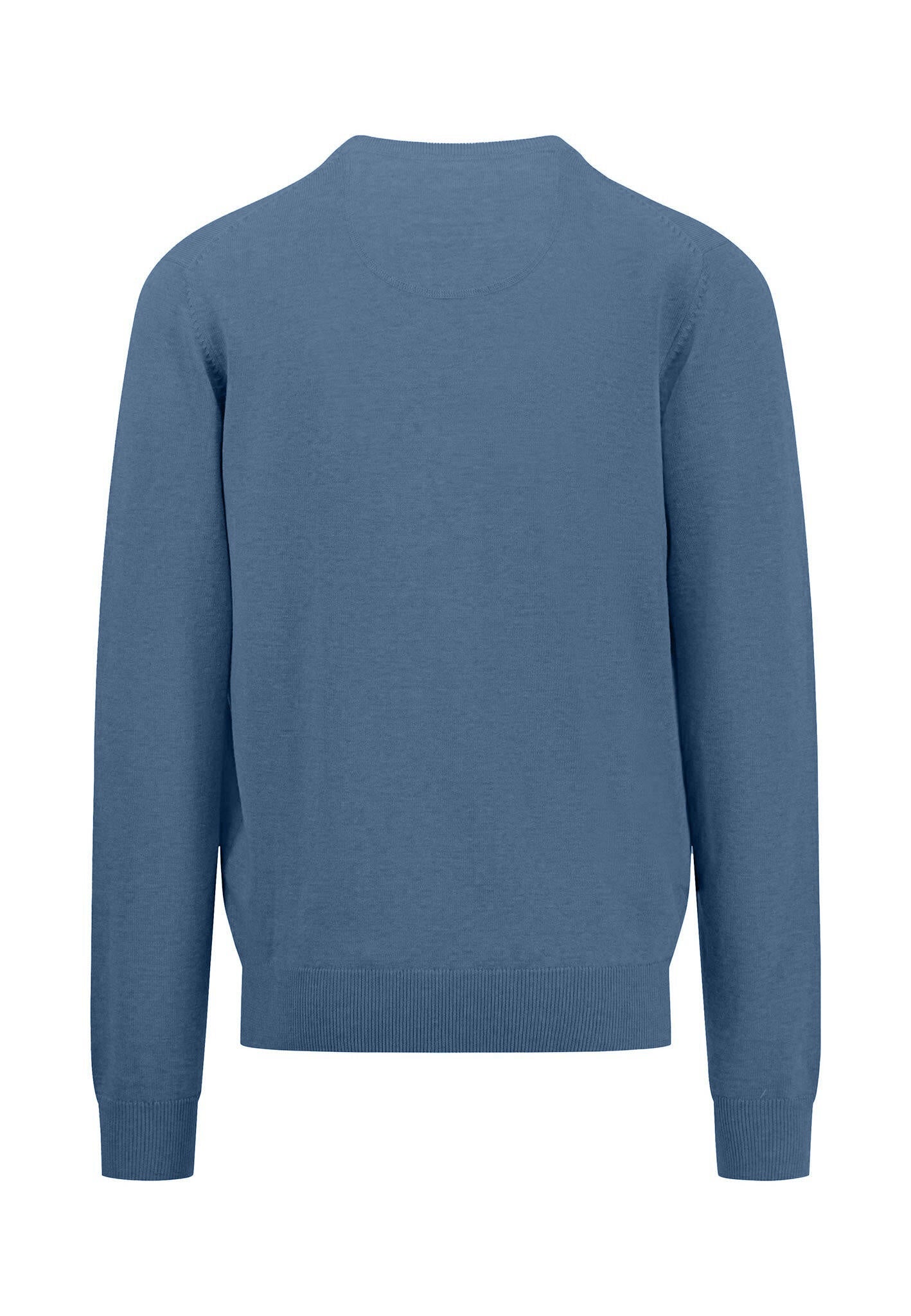 Baumwoll Pullover - 625-cloud blue - Blau