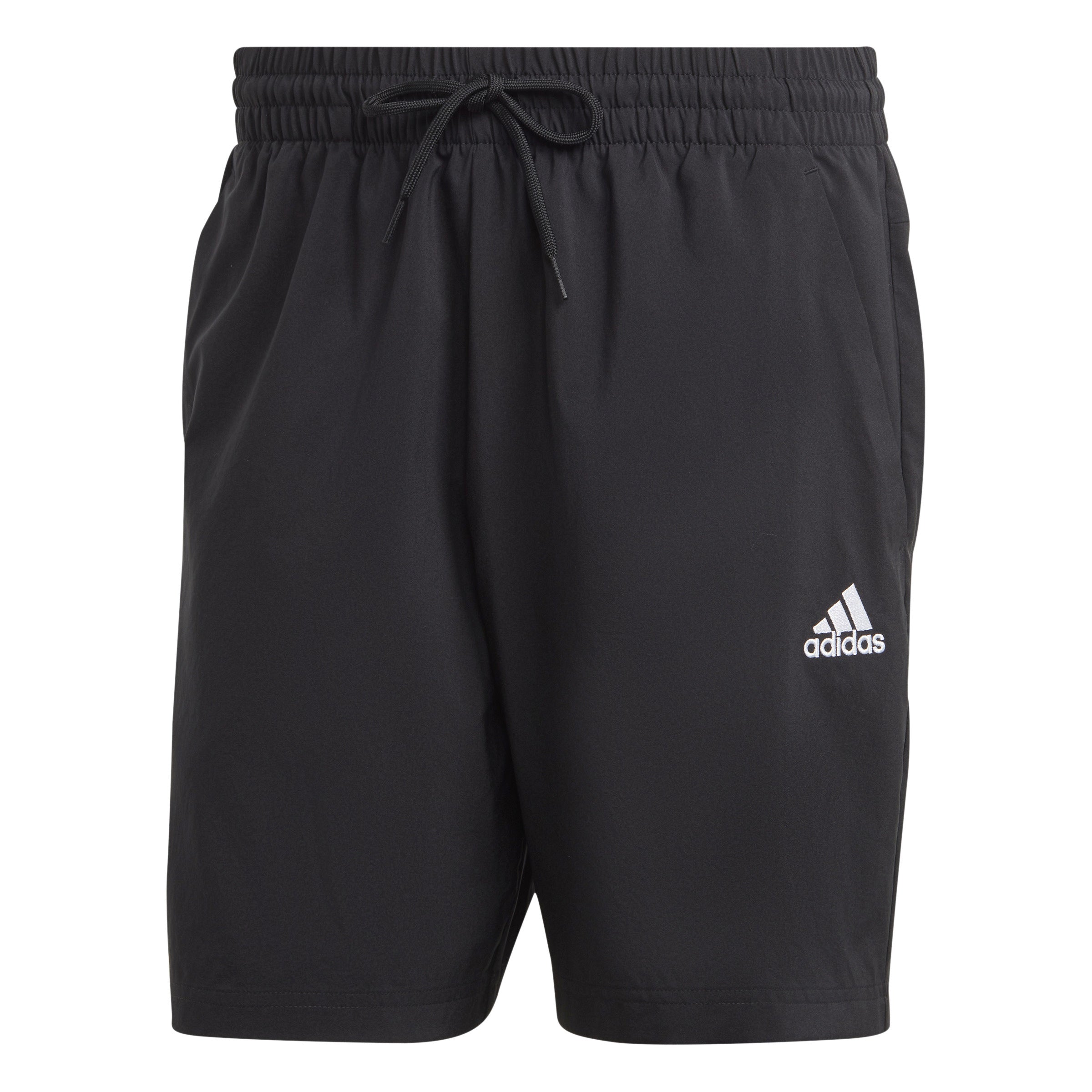 Trainingsshorts mit Logoprint - BLACK - Schwarz | Weiß