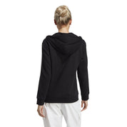 Sweatshirtjacke aus Baumwolle - BLACK/WHITE - Schwarz