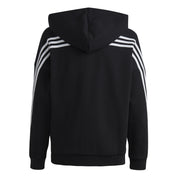 Sweatshirtjacke - BLACK/WHITE - Schwarz