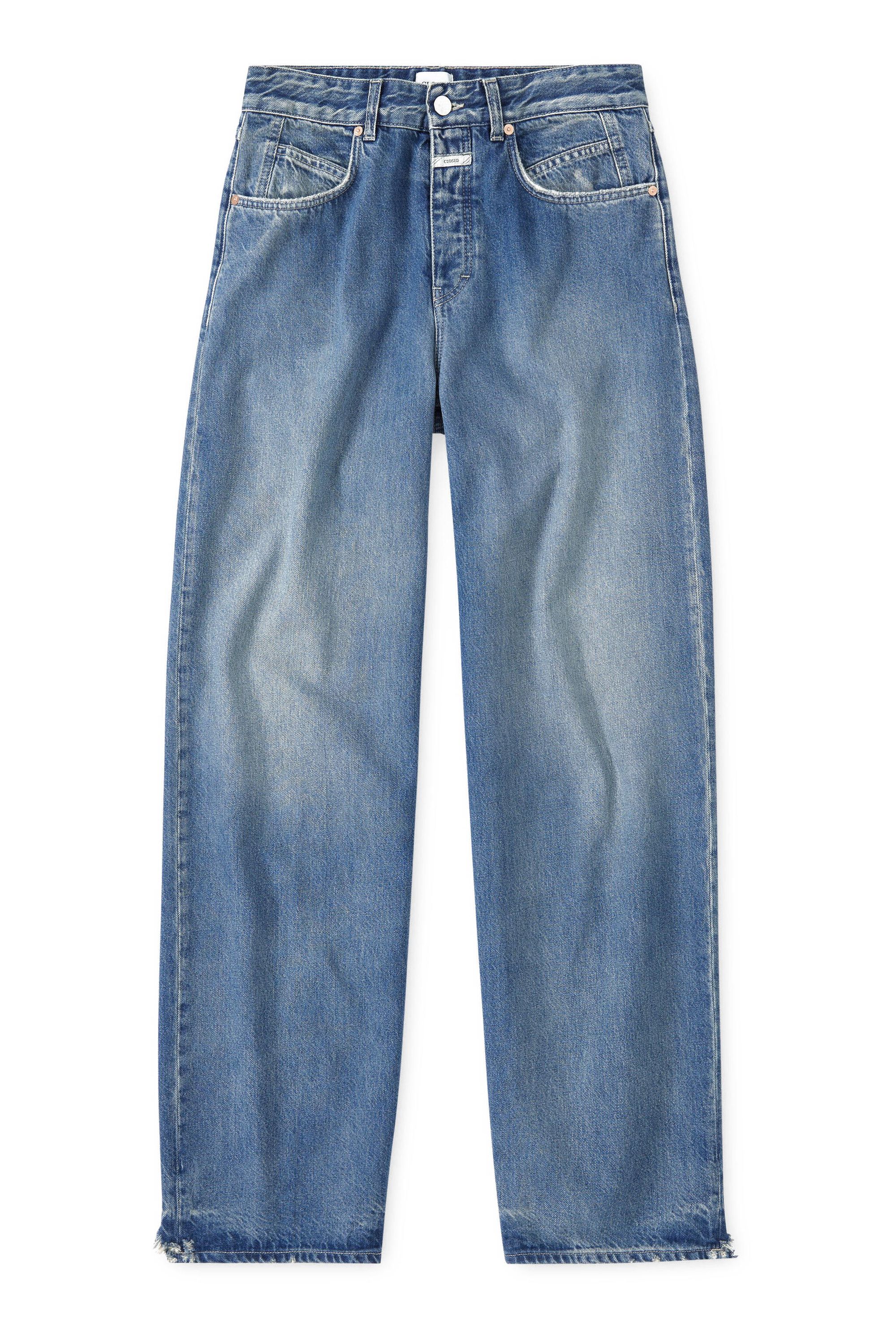 Jeans Nikka Wide Leg - DBL - Blau