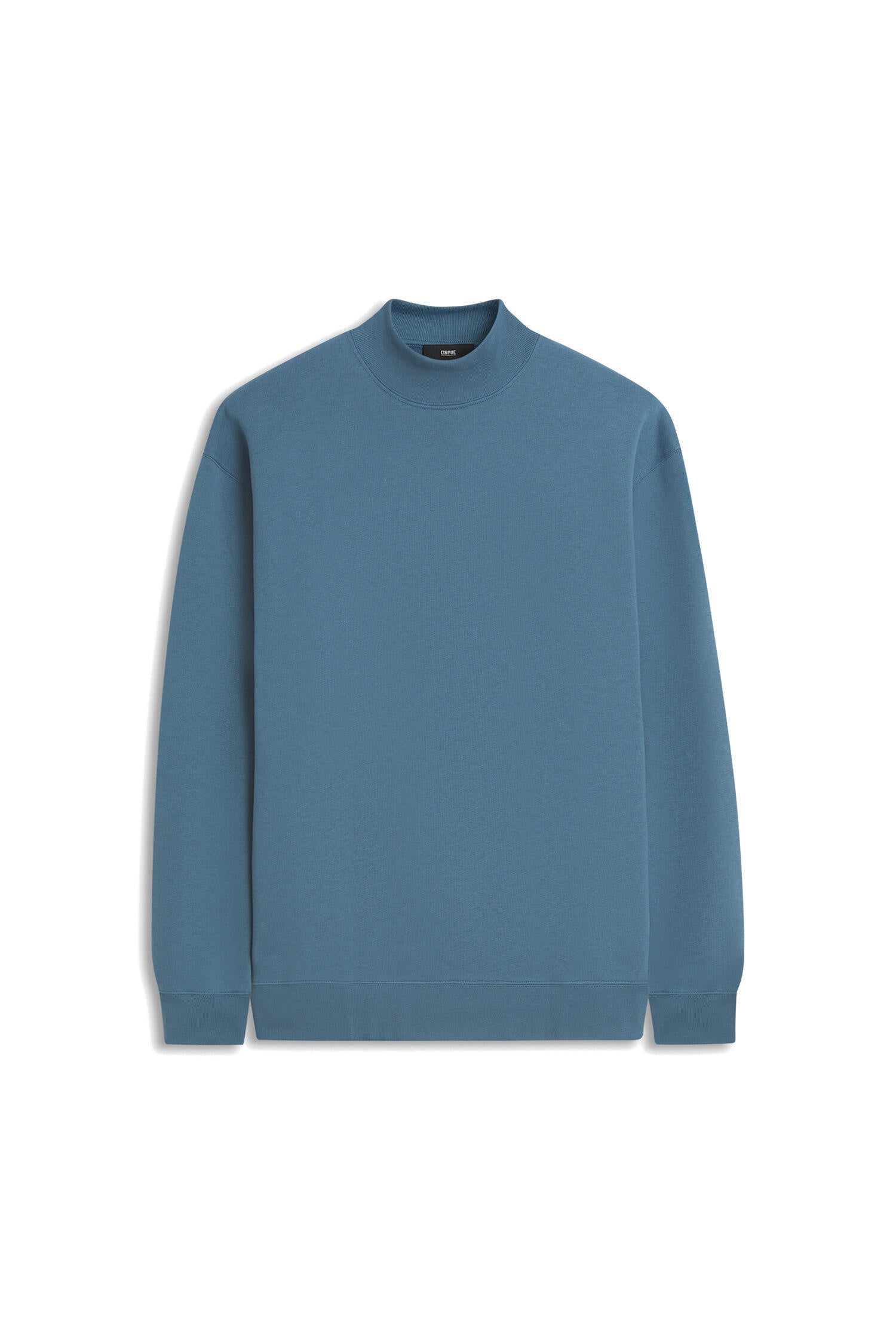 Sweatshirt mit Stehkragen - 65 - Blau