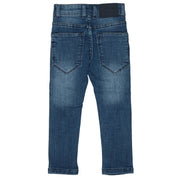 Jeans Slim Fit - 642 MID BLUE DENIM - Blau