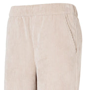 Cordhose Wide Leg - 215 sand beige - Beige