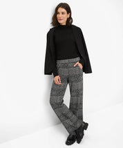 Palazzohose Wide Leg - 08-COZY GREY - Schwarz