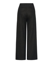 Wide Leg Hose - 02-BLACK - Grau