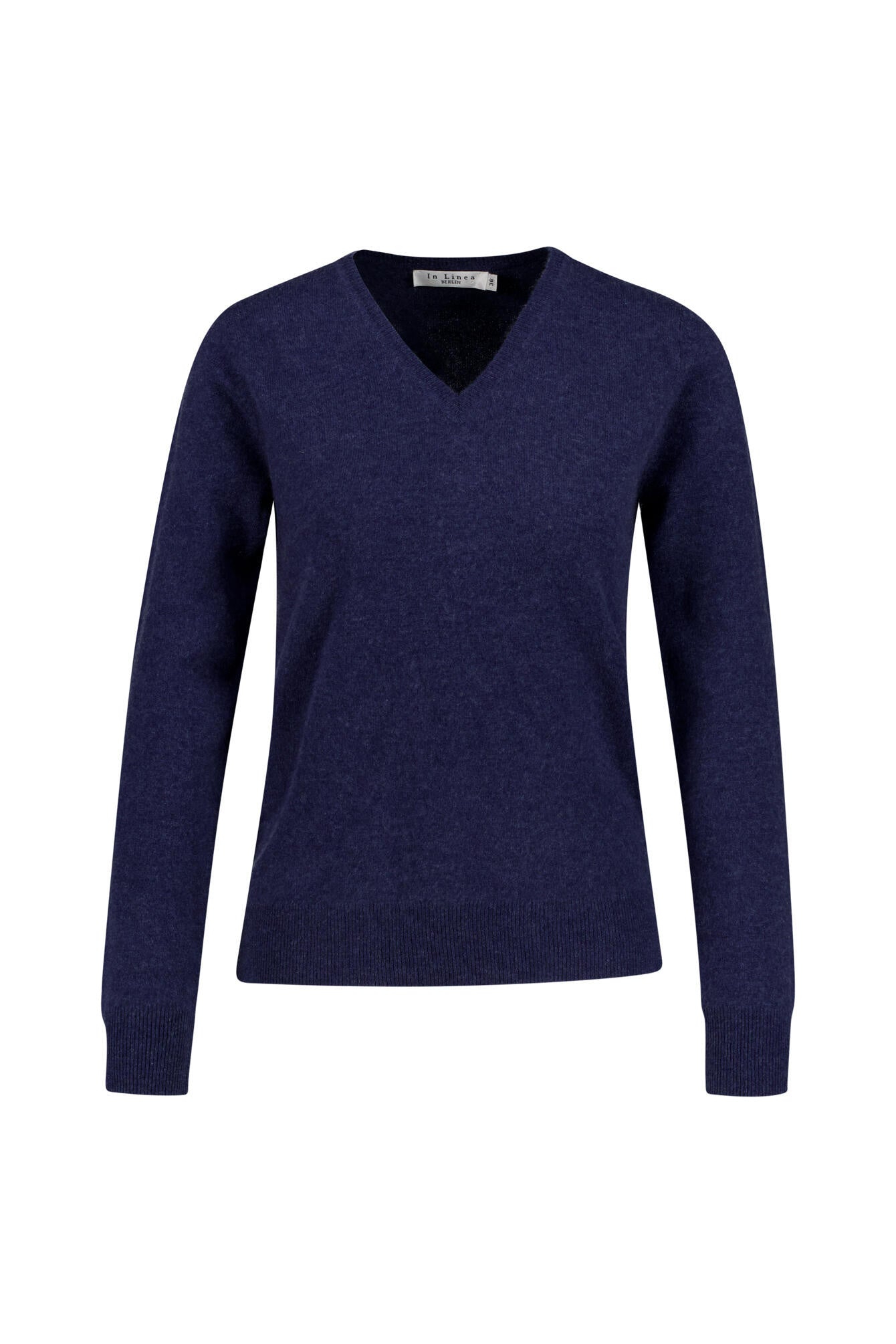 Pullover aus kaschmir - 614 614 OCEAN BLUE MEL. - Blau