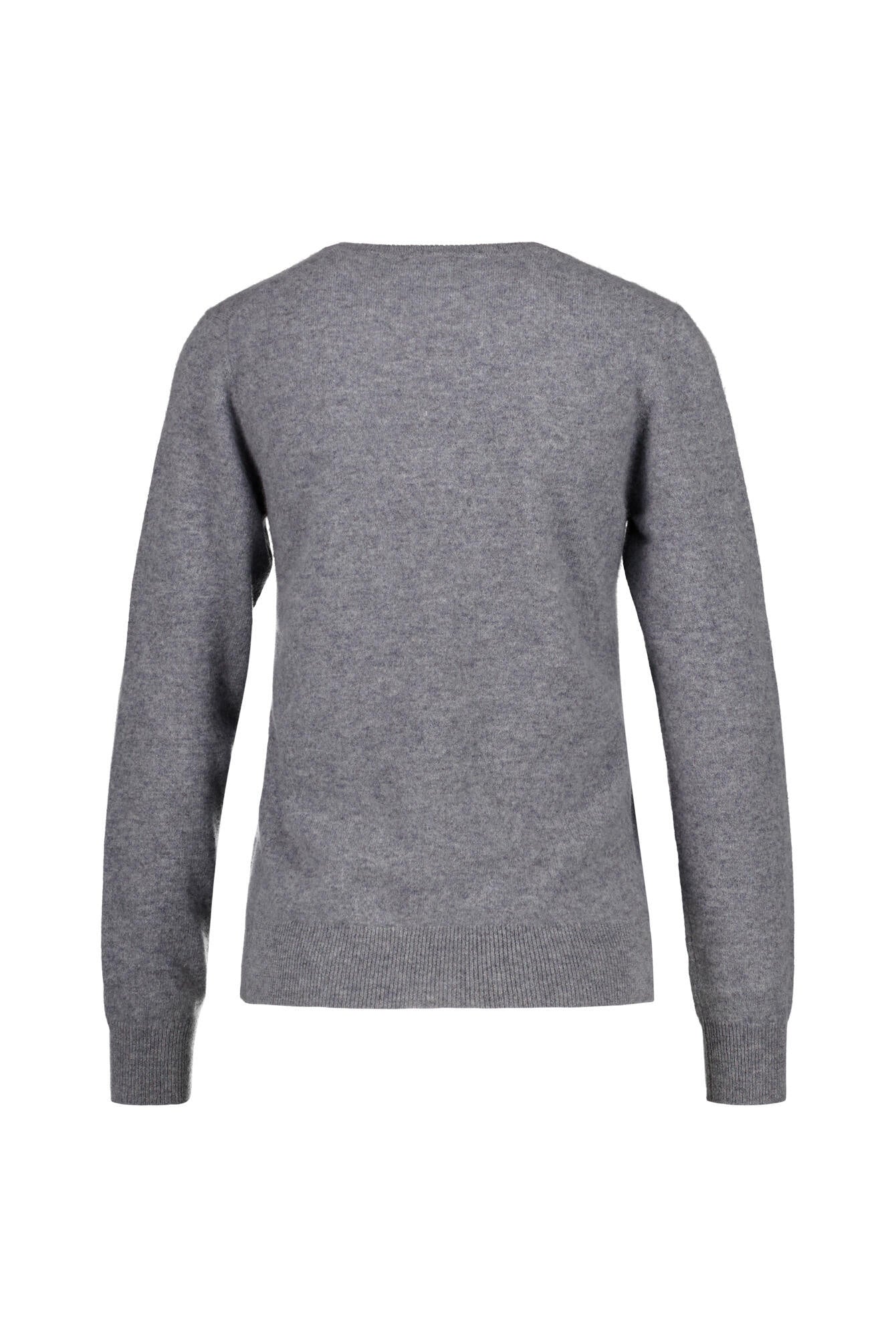 Pullover aus kaschmir - 812 812 FLANELL MEL. - Grau