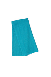 Schal aus Kaschmir - 511 511 LIGHT TEAL MEL. - Türkis