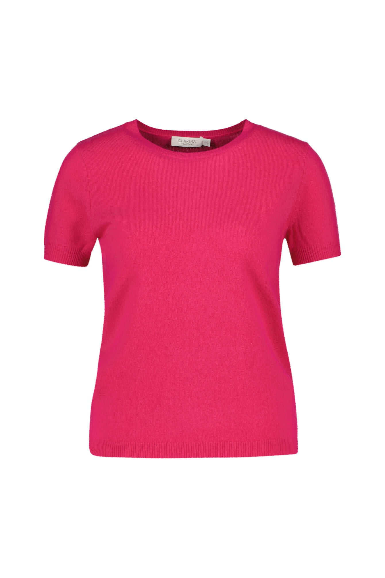 Strickshirt aus Kaschmir - 410 410 MAGENTA - Pink