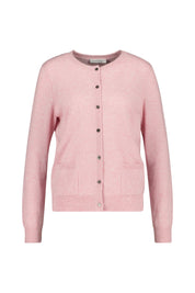 Strickjacke aus Kaschmir - 408 408 KIRSCHBLUETEN ME - Pink