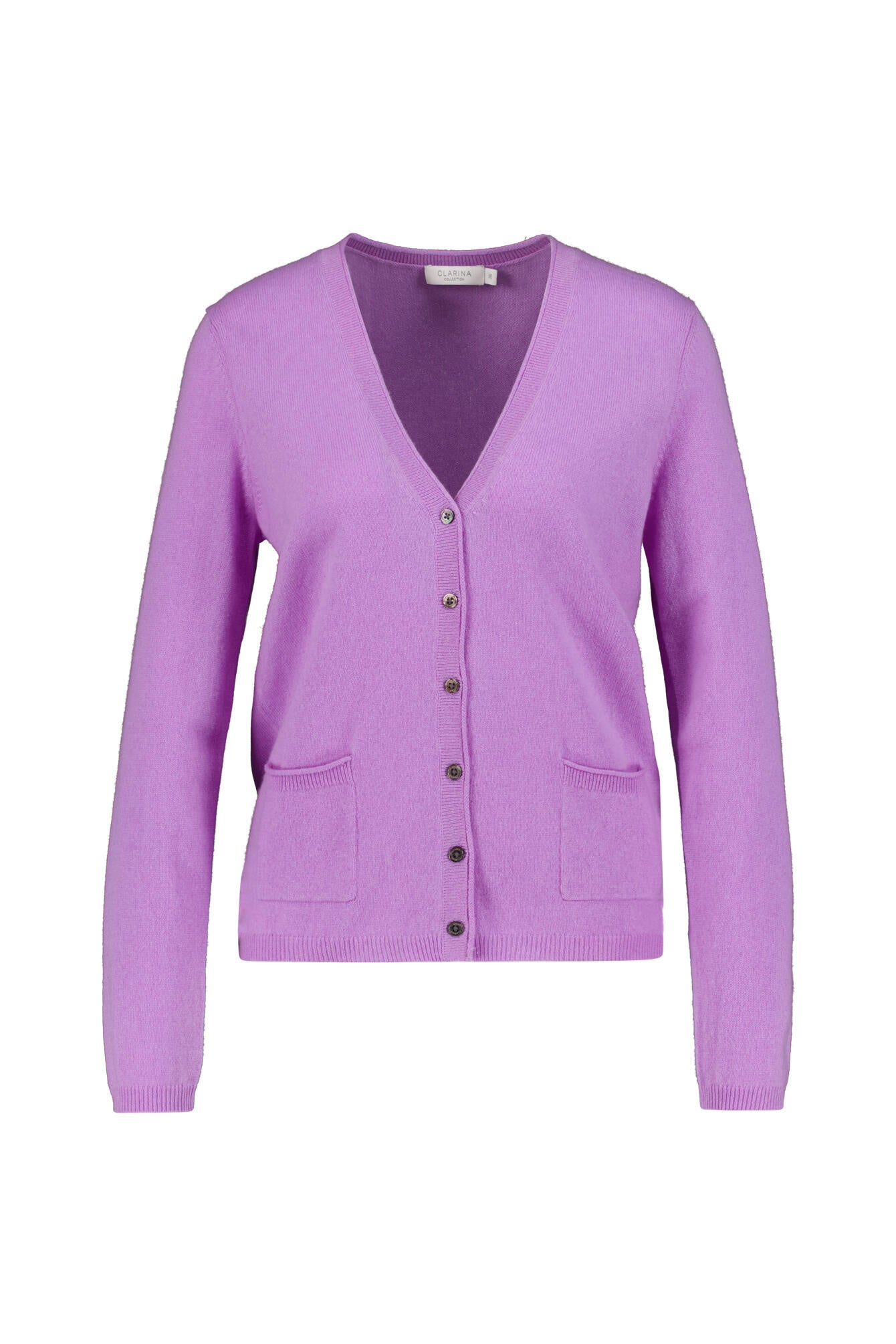 Strickjacke aus Kaschmir - 612 612 FLIEDER - Violett