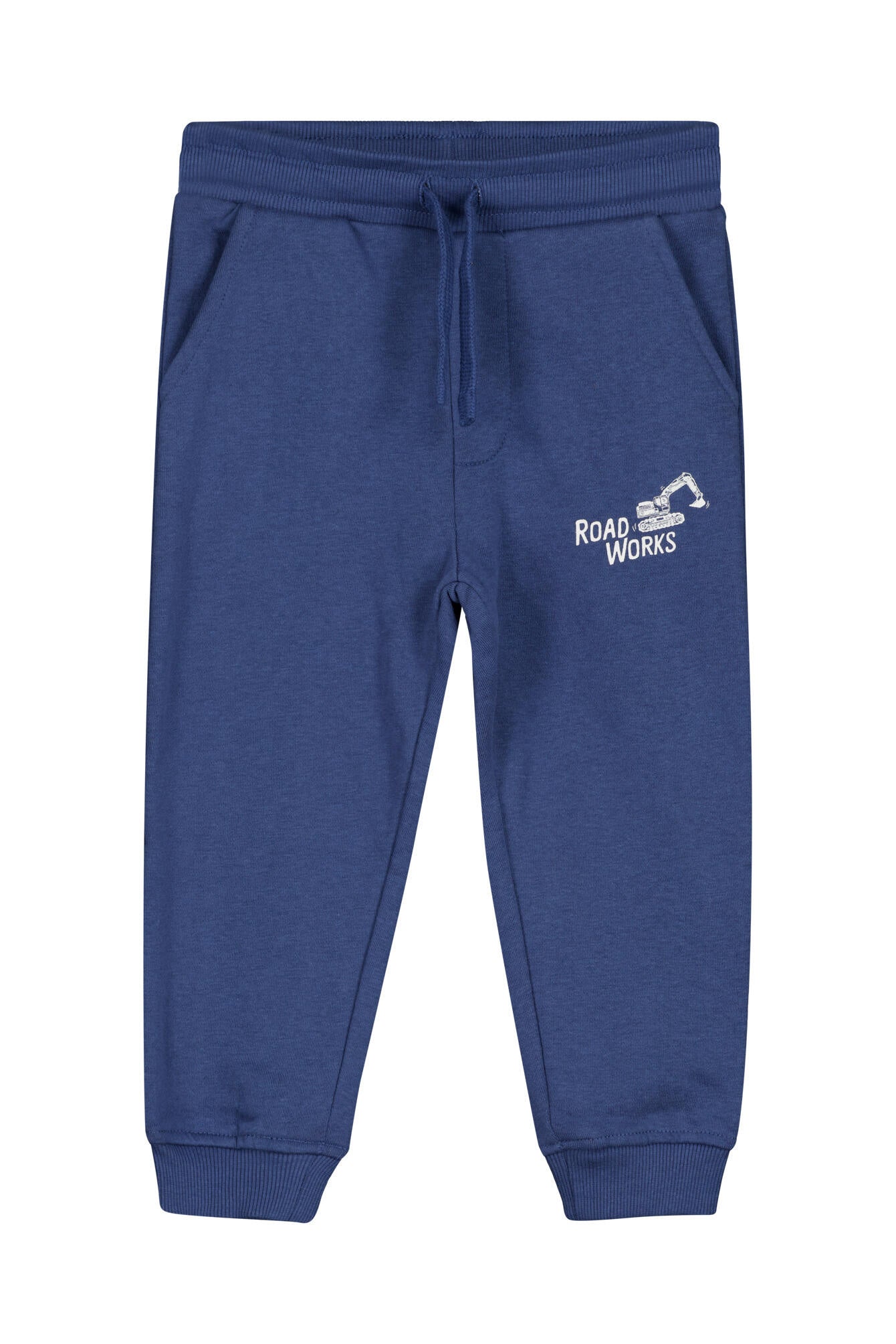 Jogginghose aus Baumwollmix - 617 KOBALT - Blau