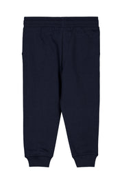 Jogginghose aus Baumwollmix - 615 DARK MARINE - Blau