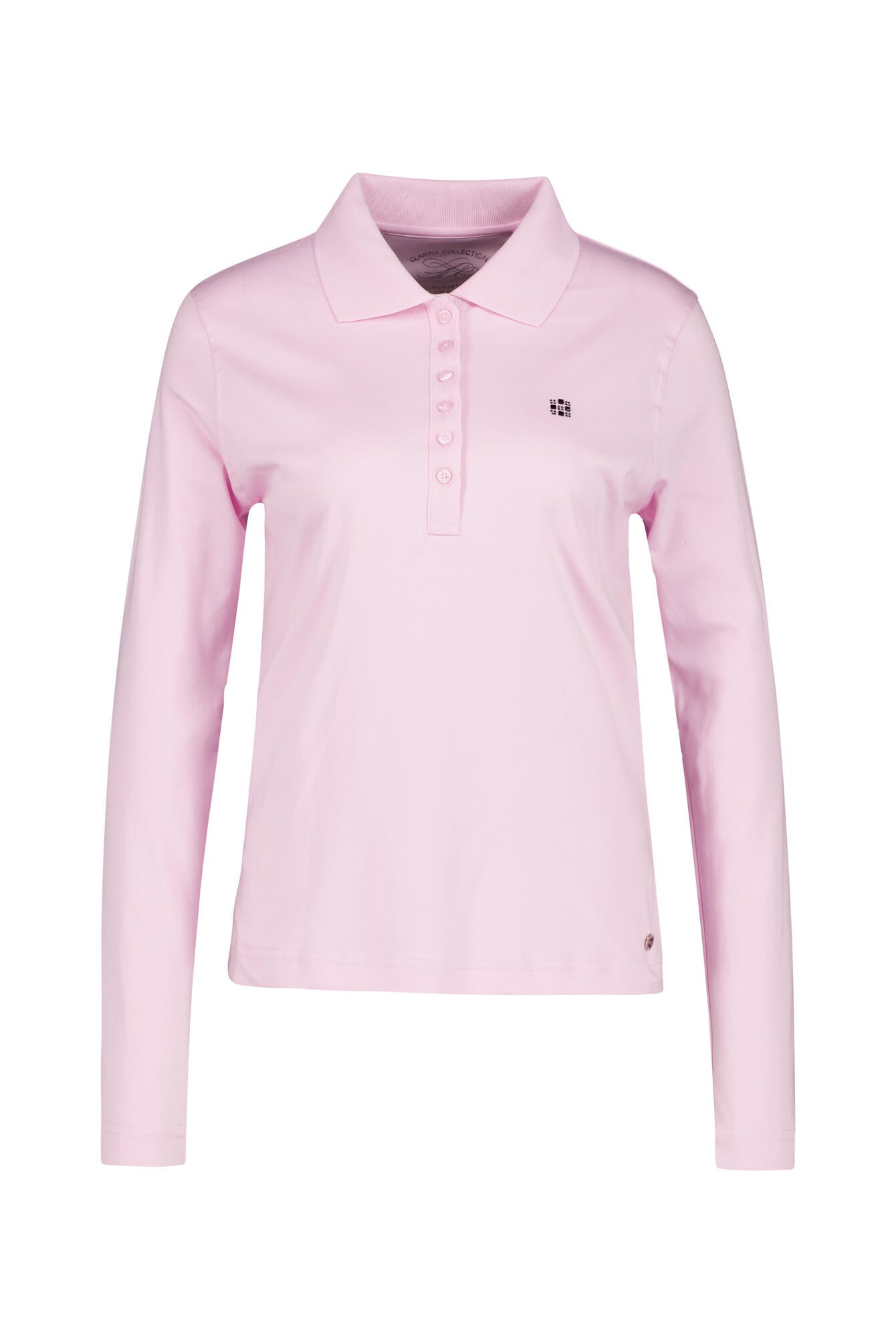 Poloshirt mit Strassdetail - 427 427 ROSE - Rosa