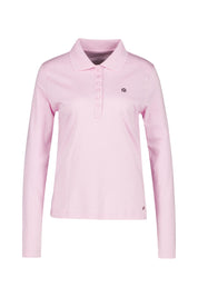 Poloshirt mit Strassdetail - 427 427 ROSE - Rosa