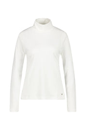 Langarmshirt mit Rollkragen - 104 104 OFFWHITE - Weiß