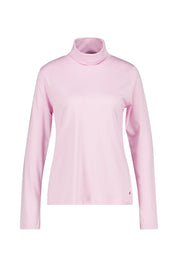 Langarmshirt mit Rollkragen - 427 427 ROSE - Rosa