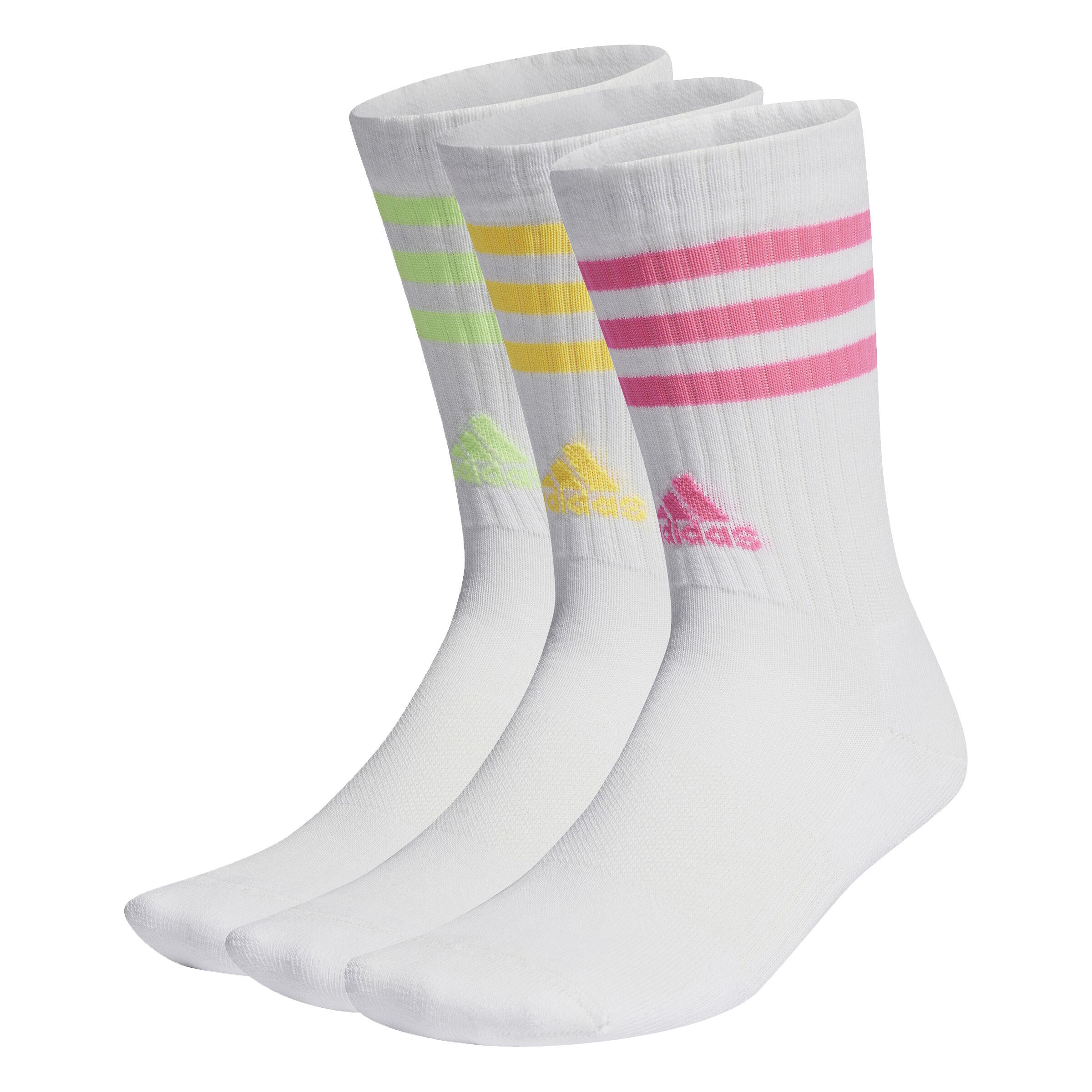 3er-Pack Socken - WHITE/LUCPNK/WHITE/SP - Weiß