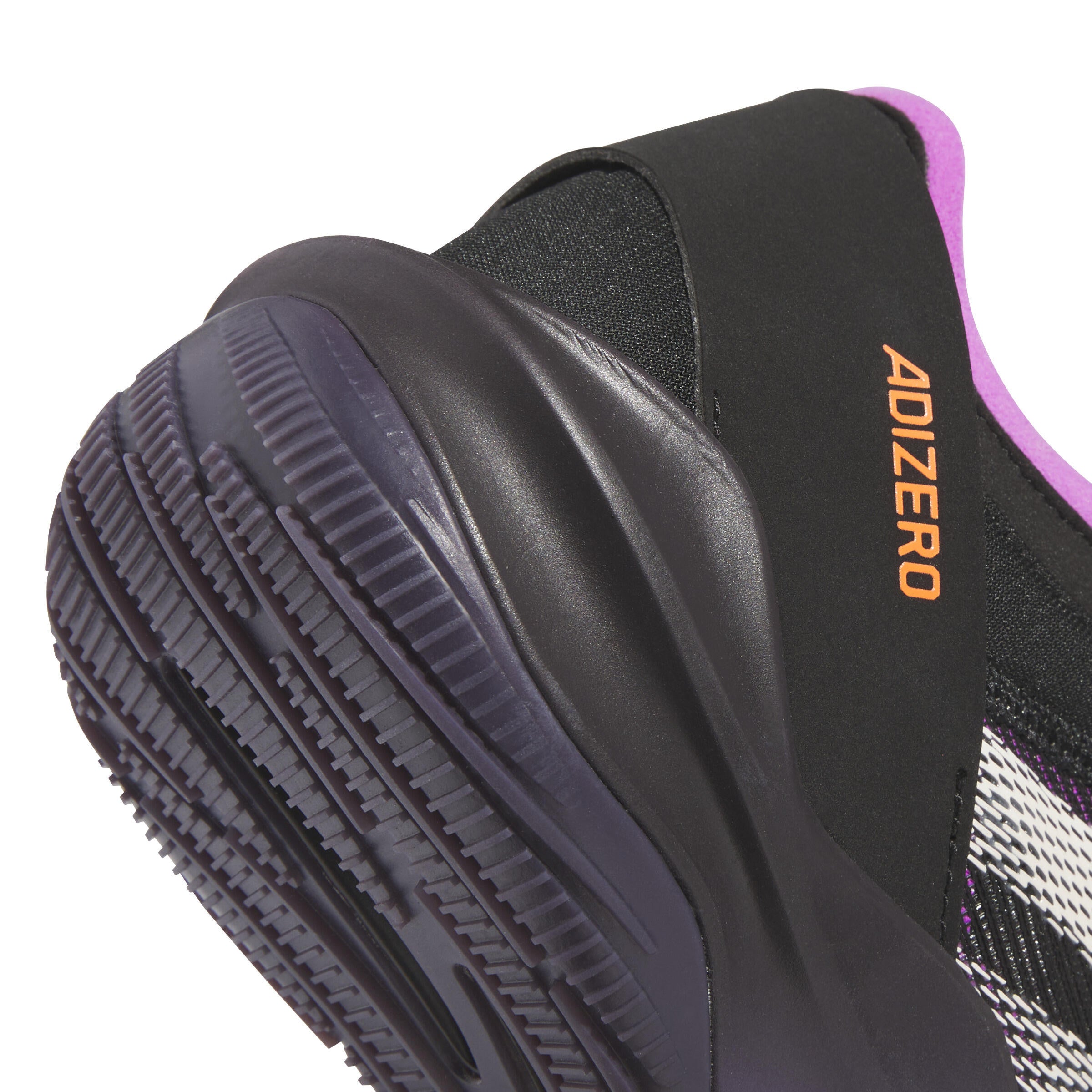 Basketballschuh Adizero Select 2.0 - CBLACK/PURBUR/AURBLA - Violett