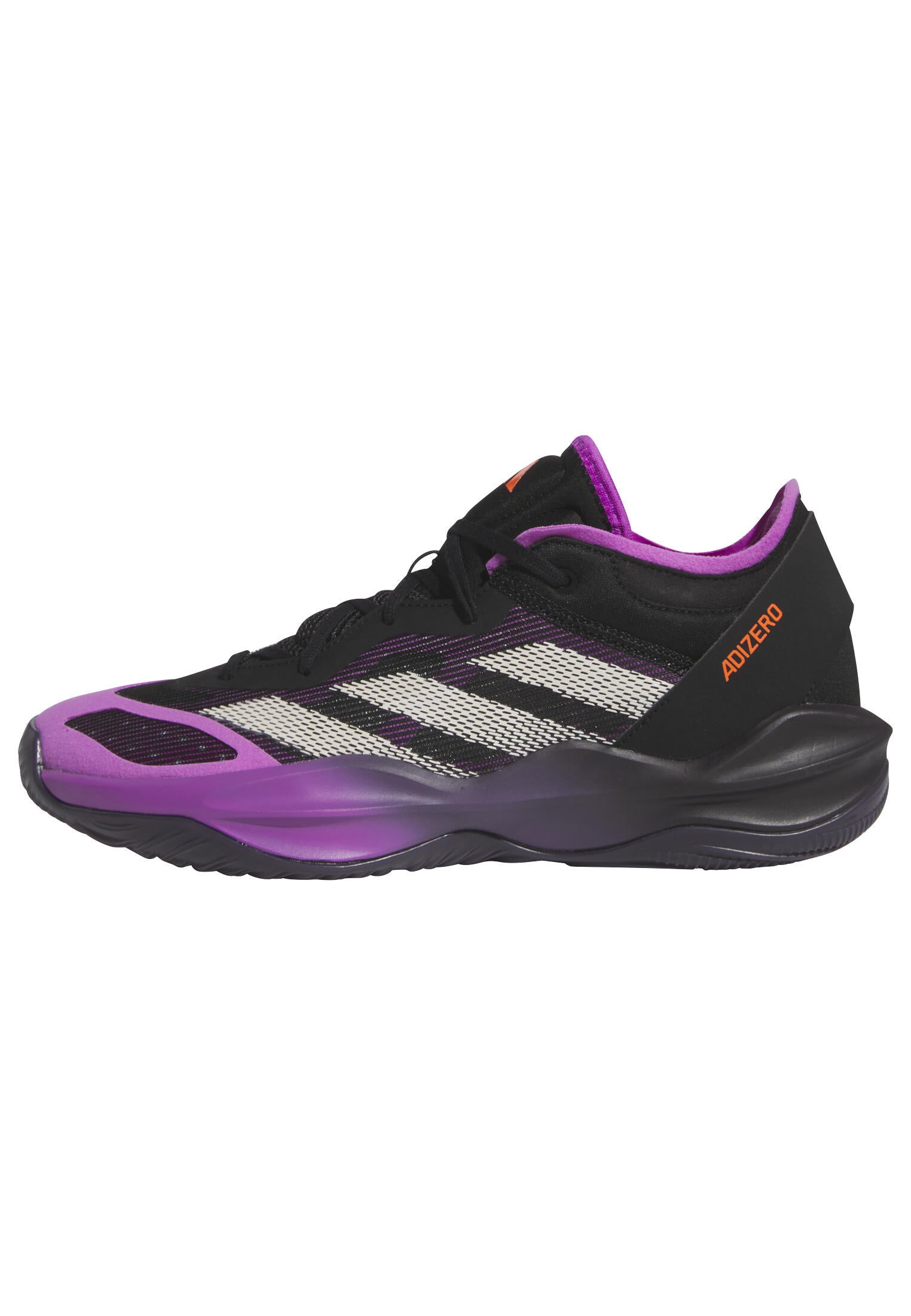 Basketballschuh Adizero Select 2.0 - CBLACK/PURBUR/AURBLA - Violett