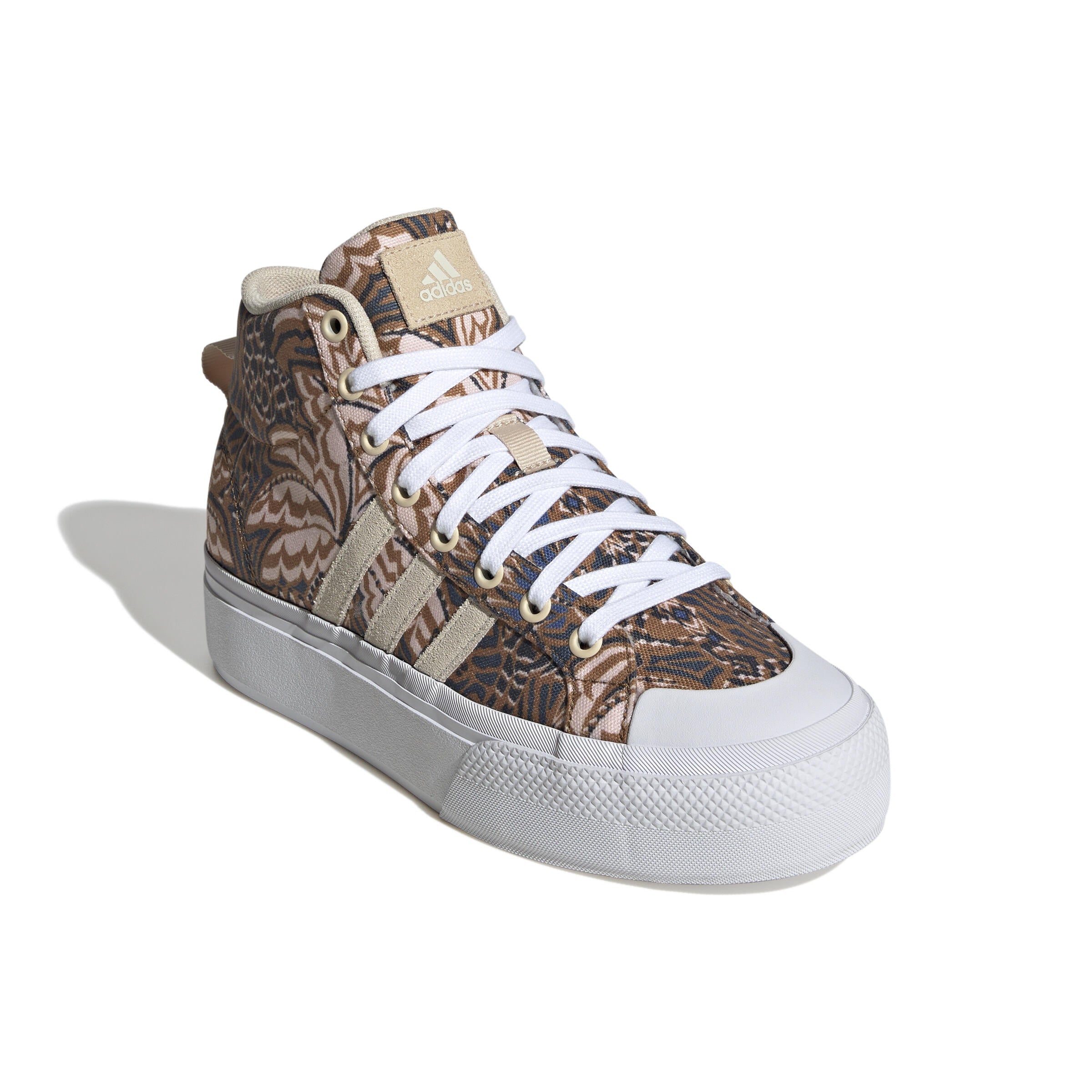 Sneaker Bravada 2.0 Mid Platform - CRYSAN/CREWHT/FTWWHT - Braun